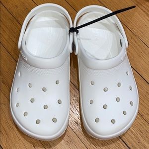 White Crocs